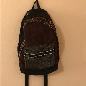 Burgundy Backpack PINK